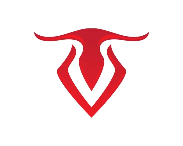 V carta logotipo modelo de negócio — Vetor de Stock