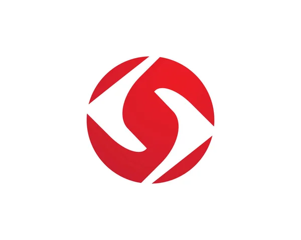 S letter logo template — Stock Vector