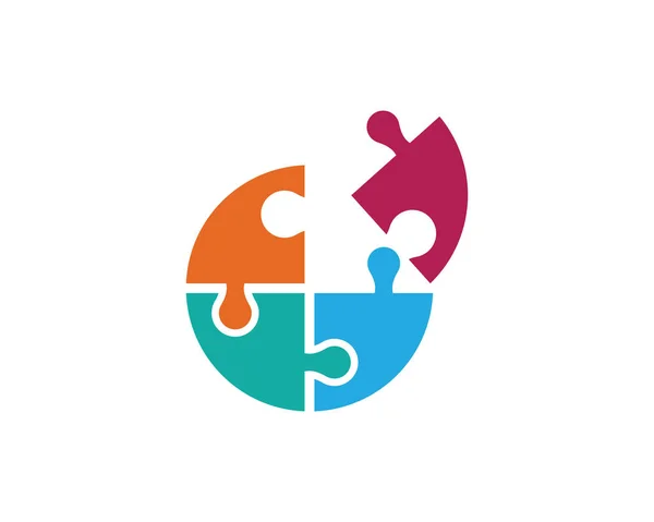 Logo de cuidado comunitario — Vector de stock