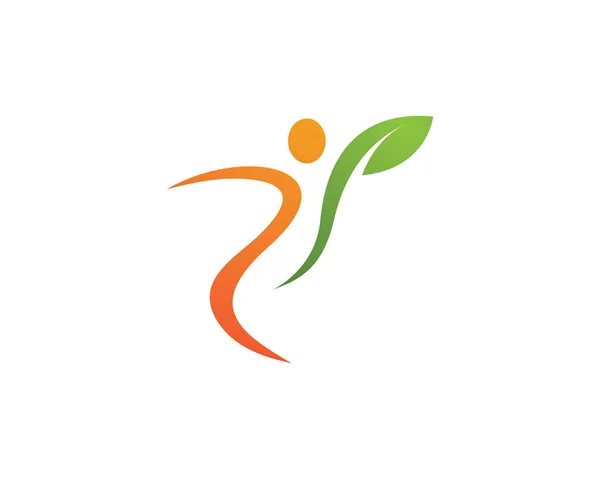 Логотип здоровья — стоковый вектор