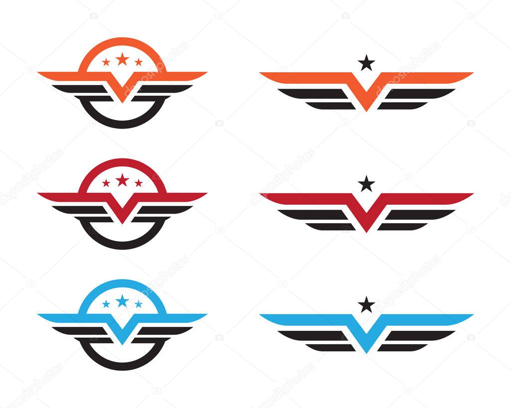 Falcon Logo Template