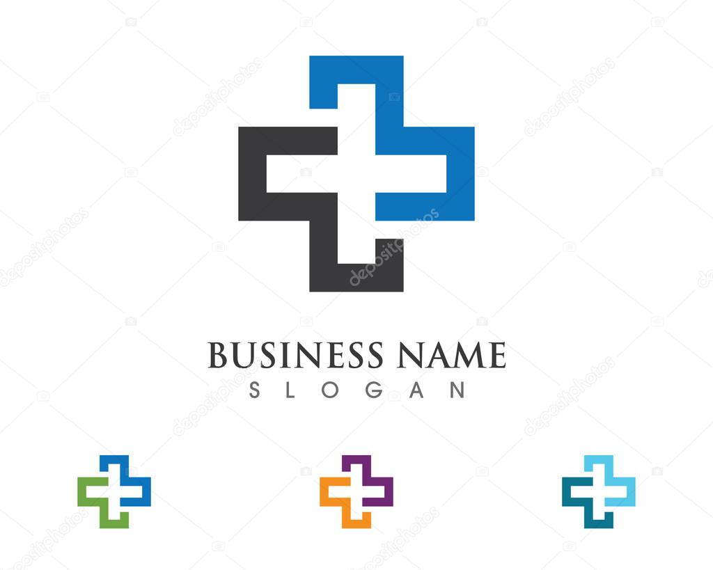 Health Medical Logo template vector illustration design