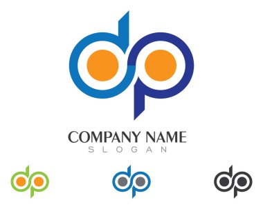 Bağlantı kavramı Logo şablonu