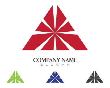 Yıldız Logo Şablonu vektör simgesi