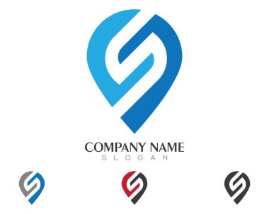 S Harfi Logo şablonu