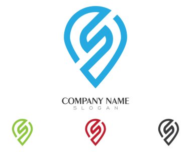 S Harfi Logo şablonu