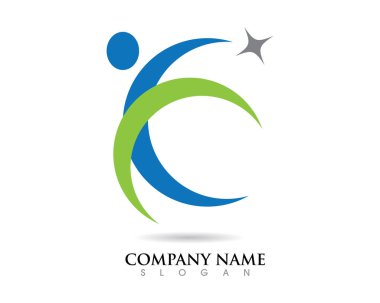 Sağlık Logo şablonu