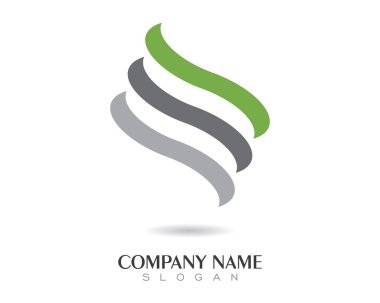 S Harfi Logo şablonu