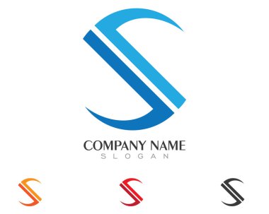 S Harfi Logo şablonu
