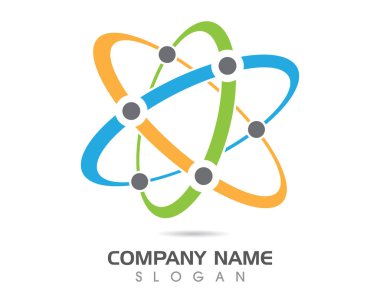Sağlık tıbbi logo şablonu