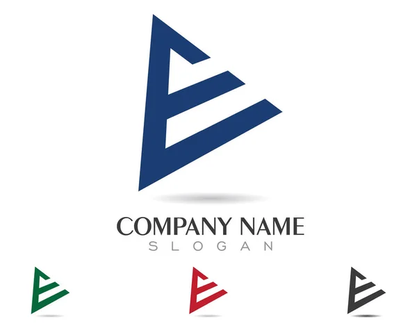 Una plantilla de logotipo de letra — Vector de stock