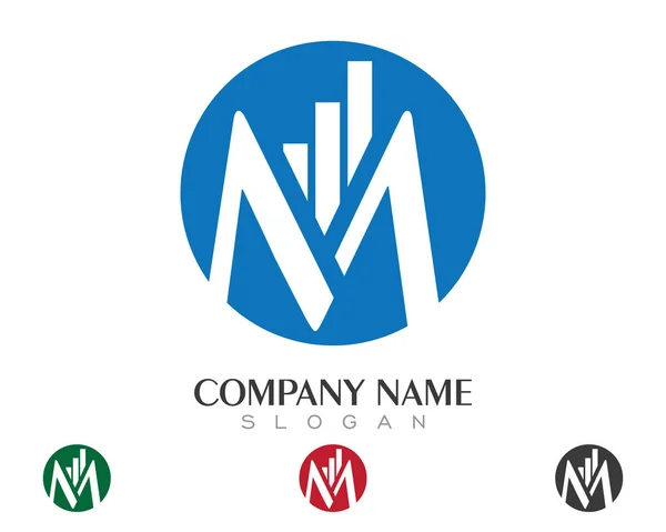 Logotipo das finanças das empresas —  Vetores de Stock