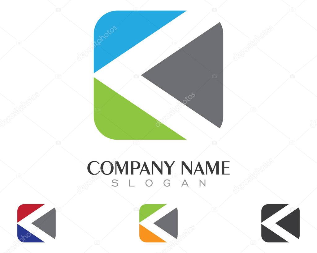 Arrow Logo Template vector illustration