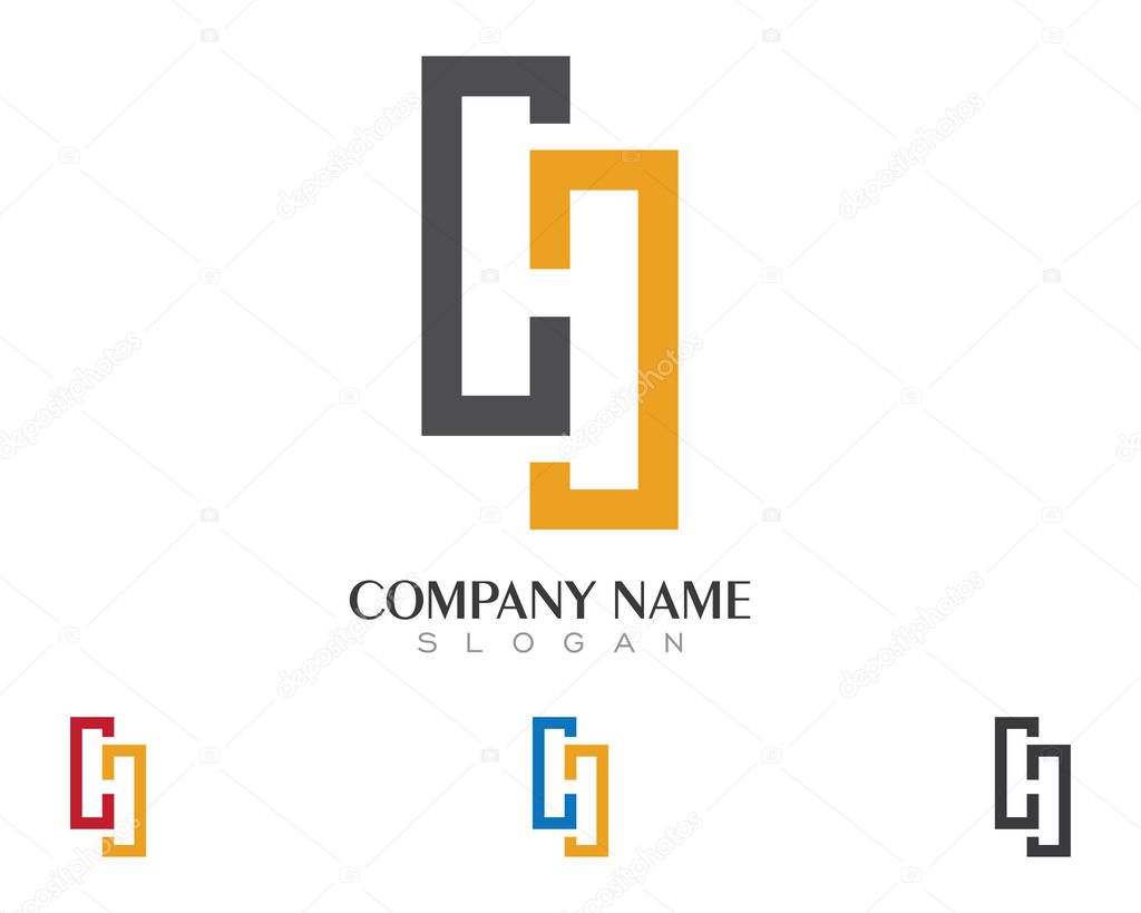 H Letter Logo Business Template Vector icon