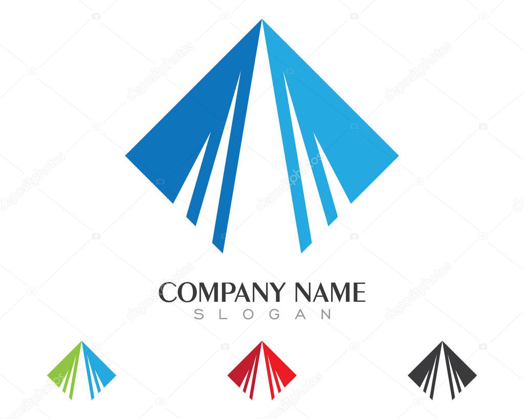 Business corporate logo design template