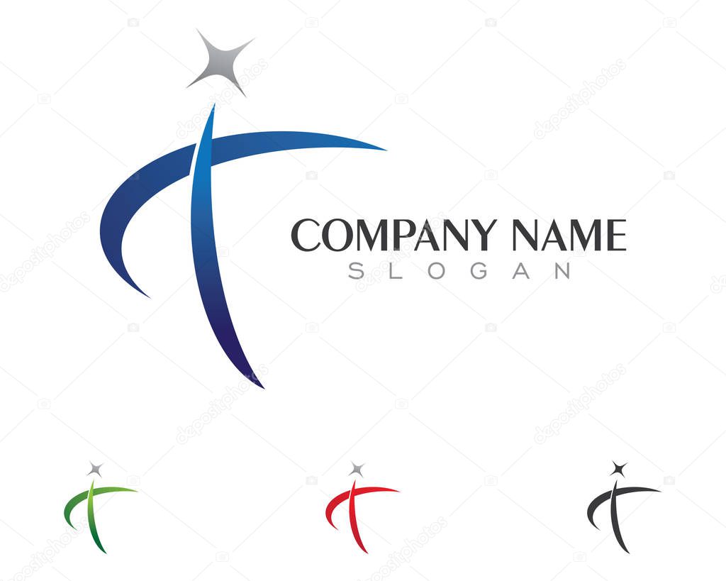 Business corporate logo design template