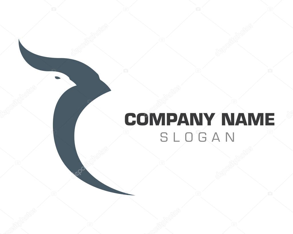 Falcon Eagle Bird Logo Template vector icon