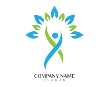 Sağlık Logo şablonu