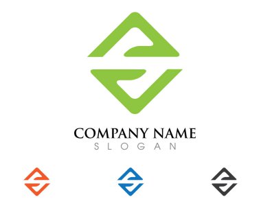 S Harfi Logo şablonu