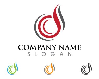 Güzellik saç Logo şablonu