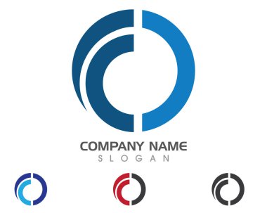 F harfi daha hızlı Logo şablonu