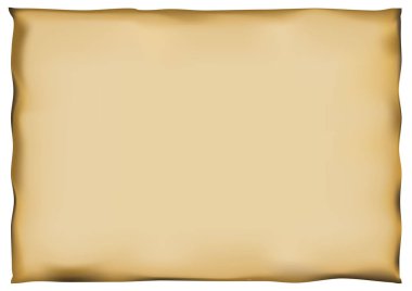 Vintage eski kağıt komutlar. Eps10 vektör çizim. Beyaz arka plan üzerinde izole