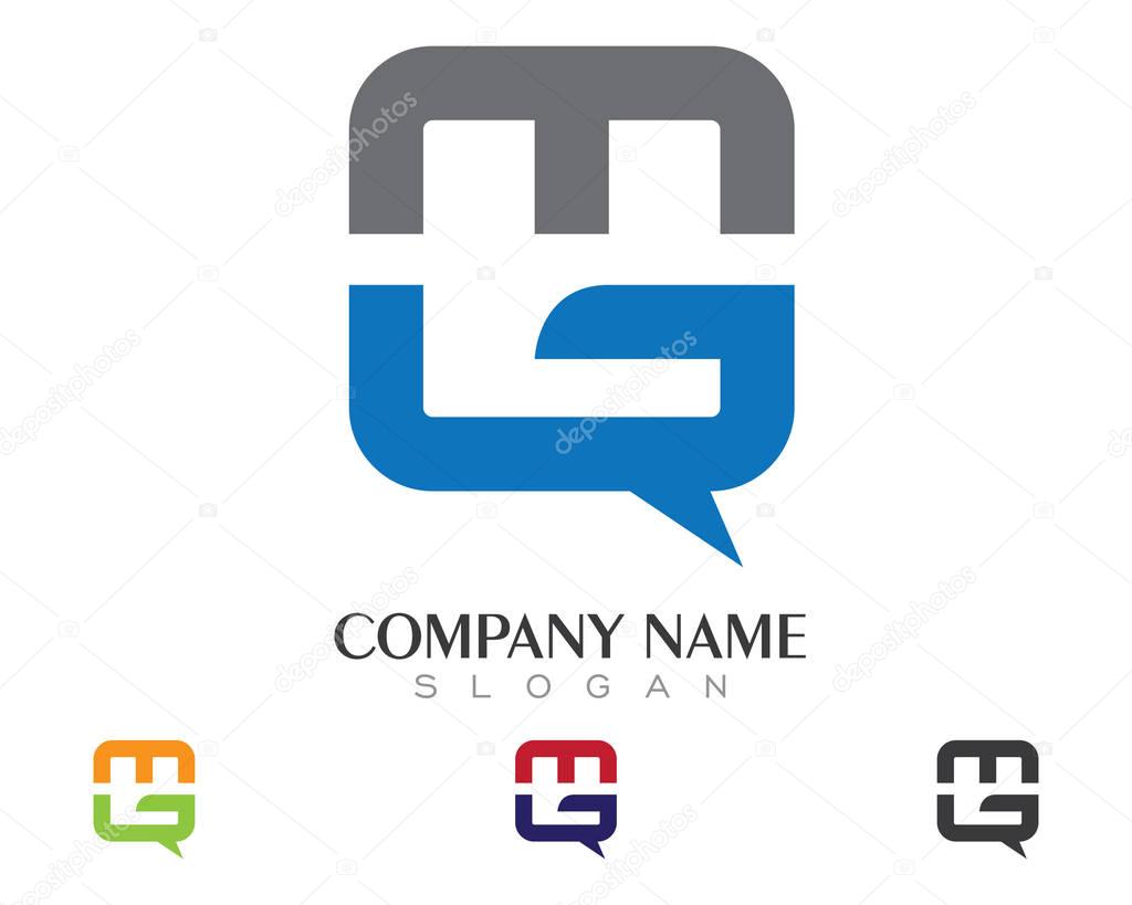 G Letter Logo Template vector illustration
