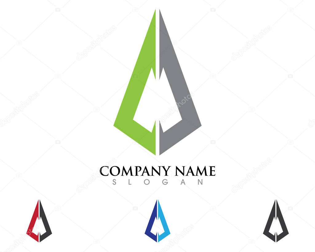 Cedar tree Logo template vector illustration