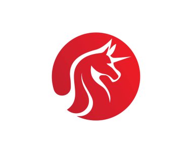 Pegasus Vektör Logo Şablonu