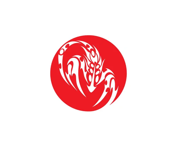 Akrep Logo şablonu — Stok Vektör