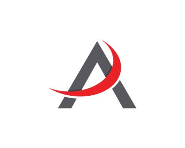 Bir harf logo şablonu