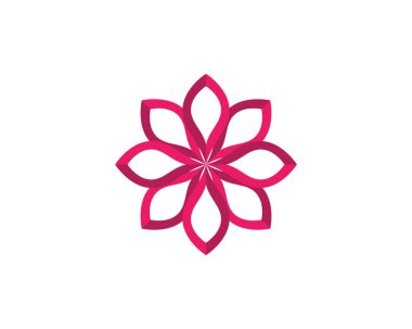  Güzellik vektör tasarımı logo şablonu düşürür