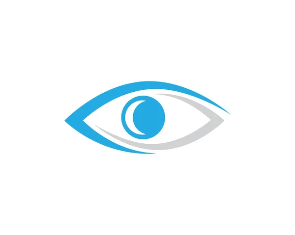 Eye Care vector logo design — Stock Vector
