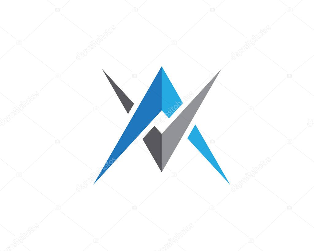 Arrows Logo Template vector icon illustration