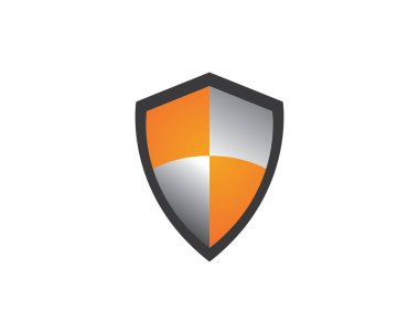  Kalkan simgesi Logo şablonu