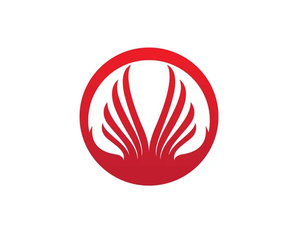 Шаблон Falcon Logo — стоковый вектор