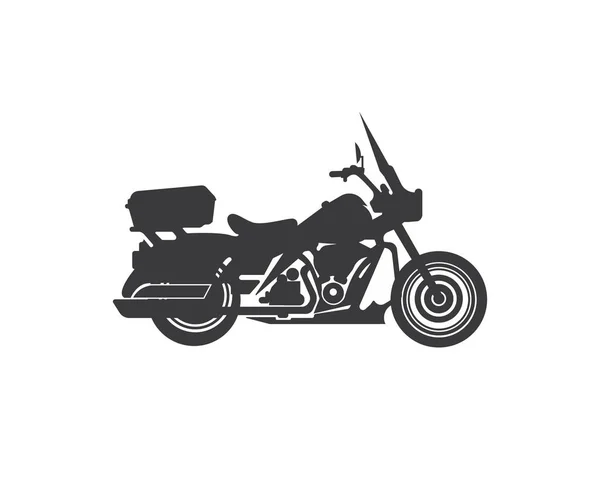 Harley davidson.american stil motorcykel — Stock vektor