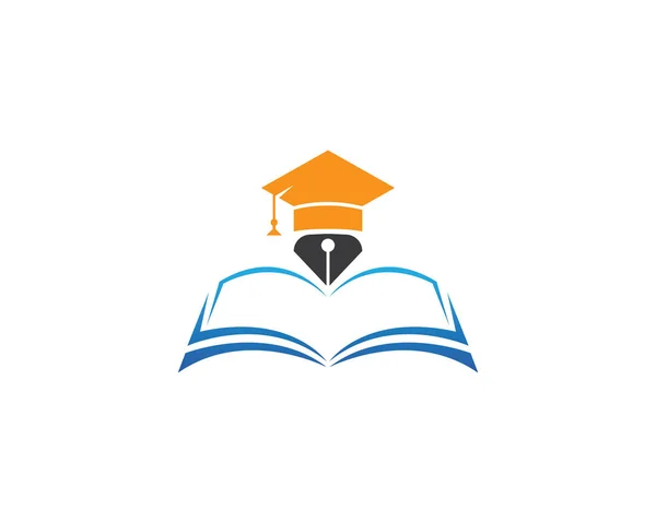 Eğitim logosu şablonu — Stok Vektör