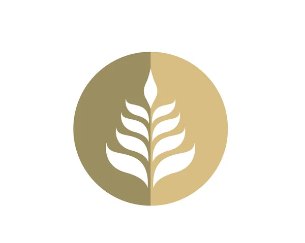 Vorlage für das Logo der Landwirtschaft — Stockvektor