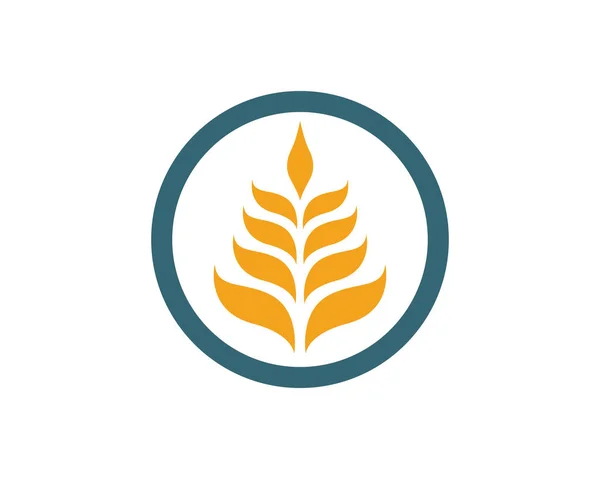 Vorlage für das Logo der Landwirtschaft — Stockvektor
