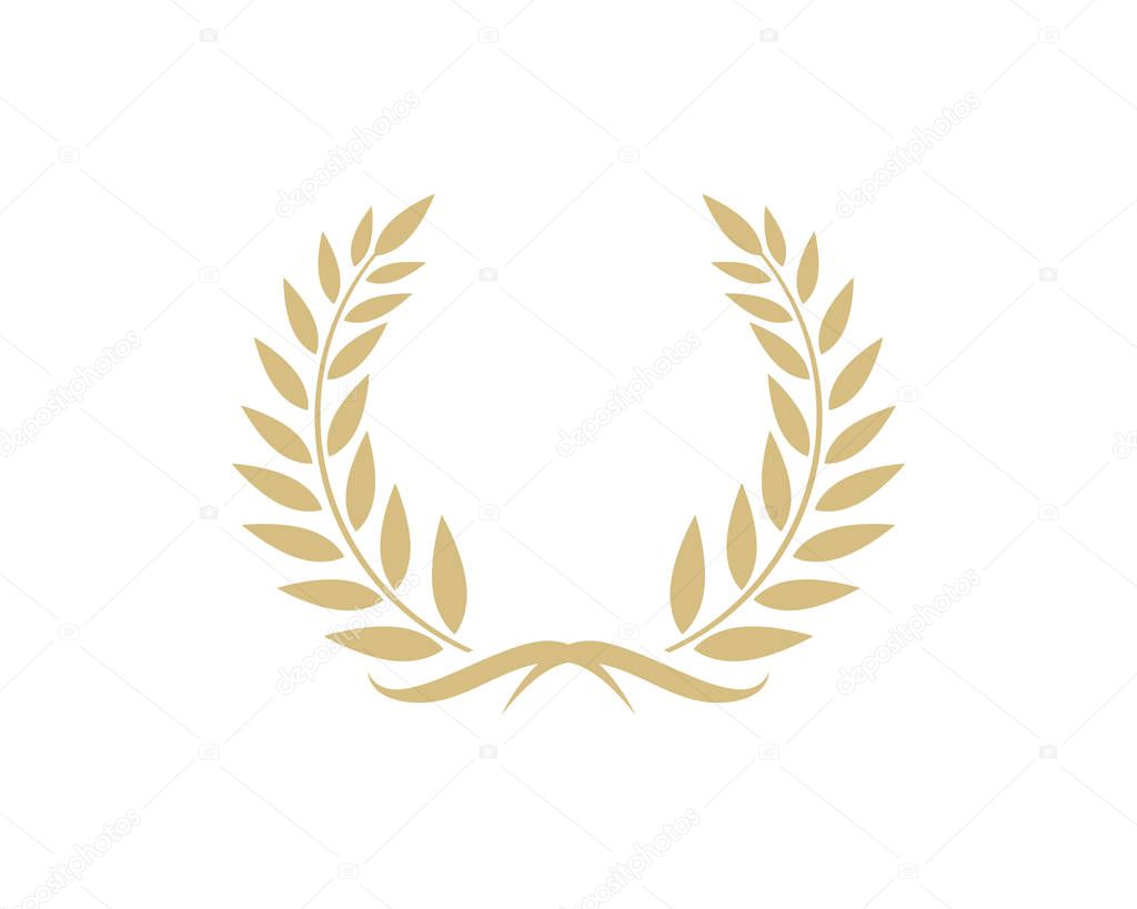 Agriculture wheat Logo Template vector icon design