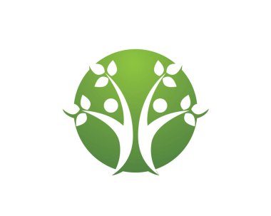 Aile ağacı sembol simge logosu