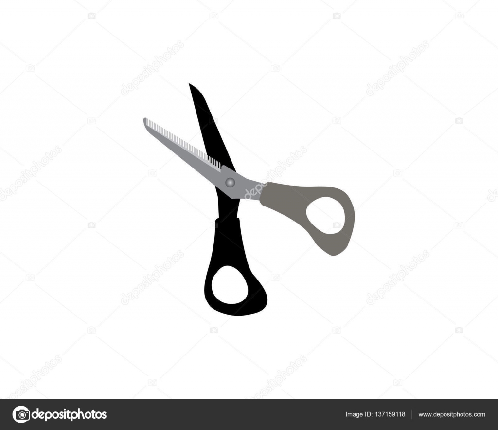 scissors logo template stock vector elaelo 137159118