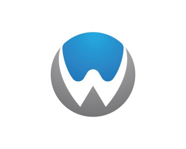 W harf Logo iş şablonu