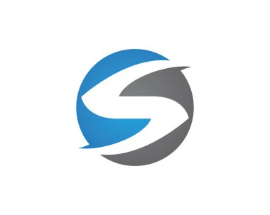 S Harfi Logo şablonu