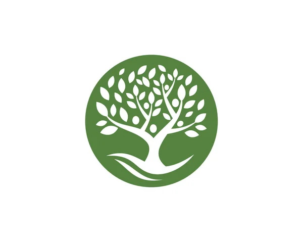 Логотип символу сімейного дерева — стоковий вектор