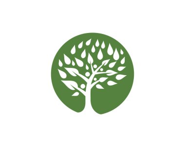 Eko Ağacı Yaprak Şablonu