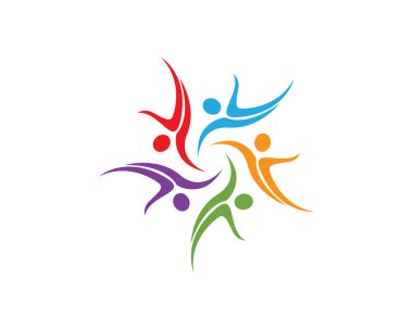 Sağlık insan bakım logosu