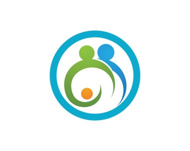 Sağlık insan bakım logosu