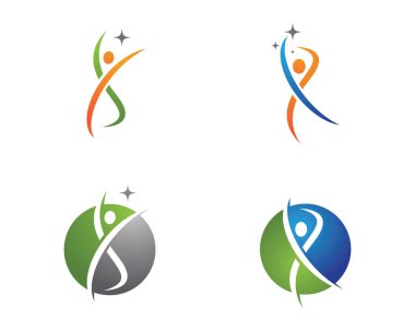 Sağlık Logo şablonu